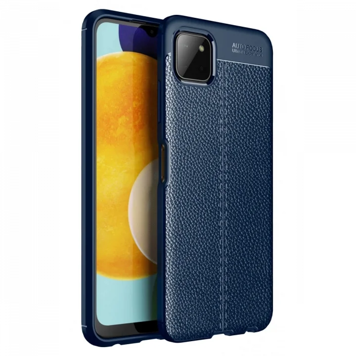 Mey İthalat®  Samsung Galaxy A22 Kılıf Auto Focus Kapak - Lacivert