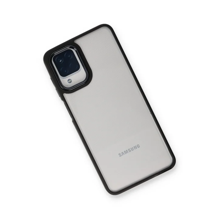 Mey İthalat®  Samsung Galaxy A22 Kılıf Dora Kapak - Siyah