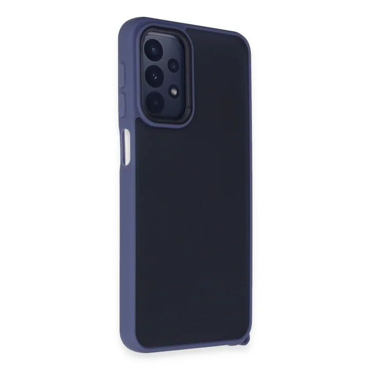 Mey İthalat®  Samsung Galaxy A23 4G Kılıf Elegant Kapak - Açık Mavi