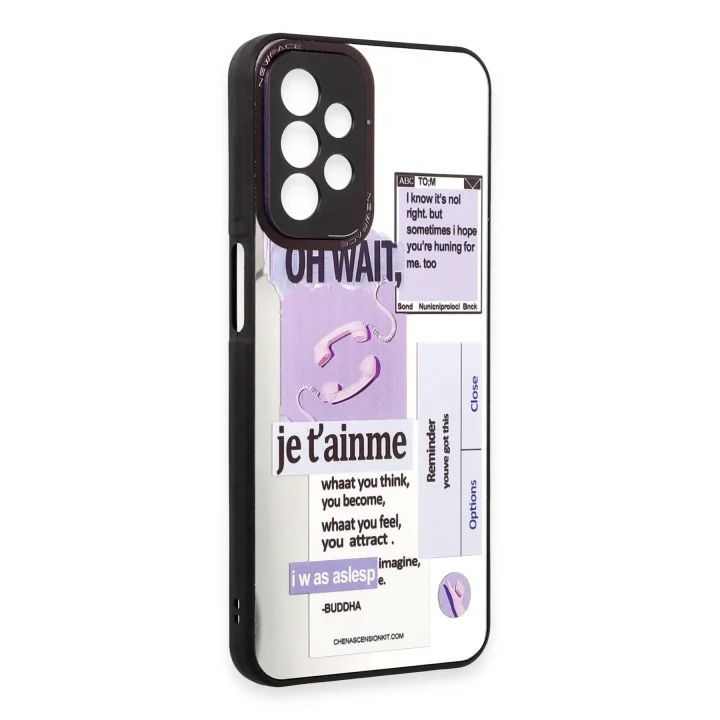 Mey İthalat®  Samsung Galaxy A23 4G Kılıf Mirror Desenli Kapak - Mirror - 4