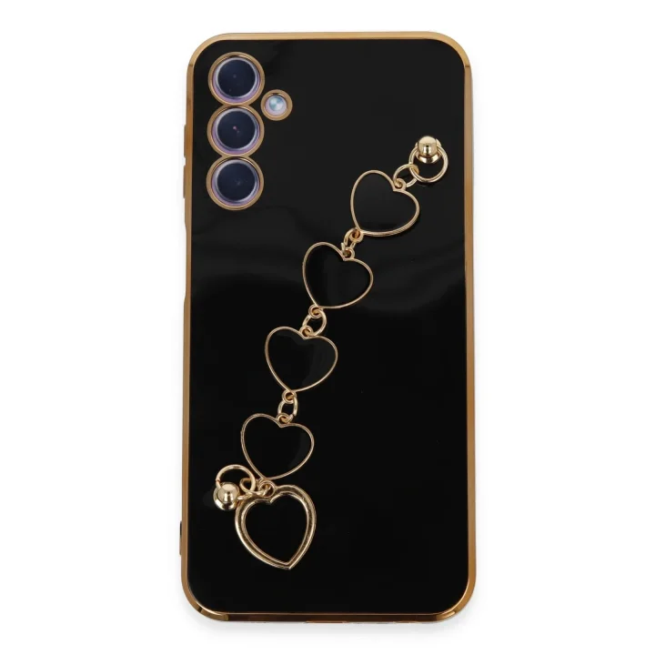 Mey İthalat®  Samsung Galaxy A24 4G Kılıf Esila Silikon - Siyah