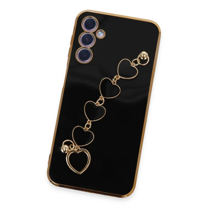 Mey İthalat®  Samsung Galaxy A24 4G Kılıf Esila Silikon - Siyah