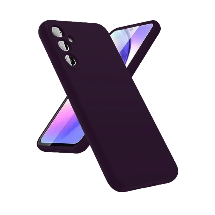 Mey İthalat®  Samsung Galaxy A24 4G Kılıf First Silikon - Mor