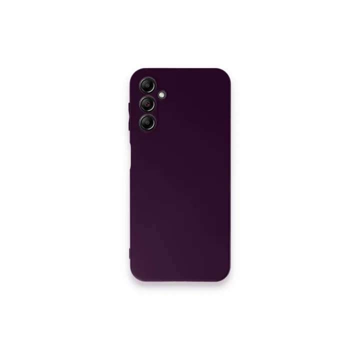 Mey İthalat®  Samsung Galaxy A24 4G Kılıf First Silikon - Mor
