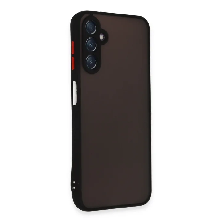 Mey İthalat®  Samsung Galaxy A24 4G Kılıf Montreal Silikon Kapak - Siyah