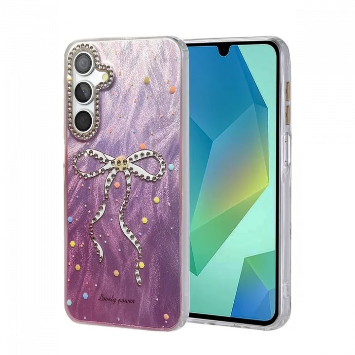 Mey İthalat®  Samsung Galaxy A25 5G Kılıf Blade Aynalı Desenli Kapak - Desen 1