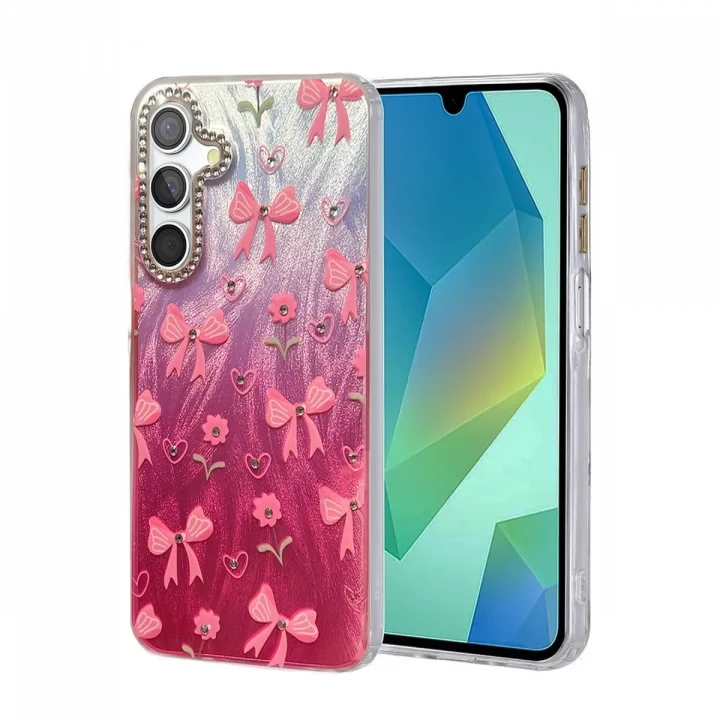 Mey İthalat®  Samsung Galaxy A25 5G Kılıf Blade Aynalı Desenli Kapak - Desen 3