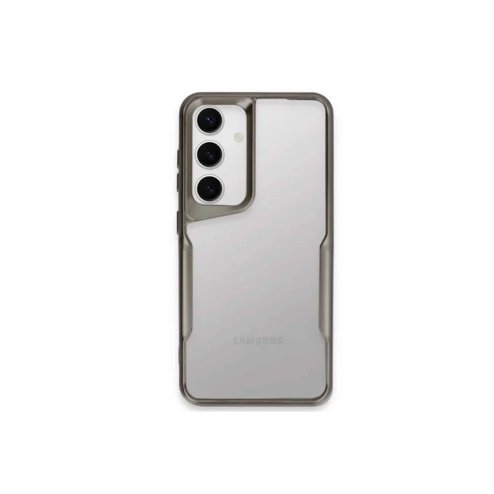 Mey İthalat®  Samsung Galaxy A25 5G Kılıf Boyi Silikon Kapak - Titan Gri