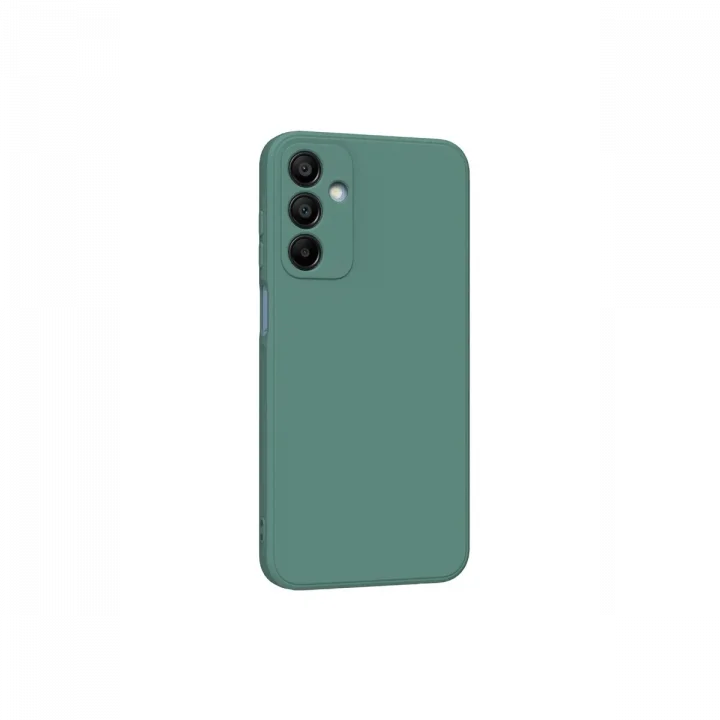 Mey İthalat®  Samsung Galaxy A25 5G Kılıf First Silikon - Koyu Yeşil