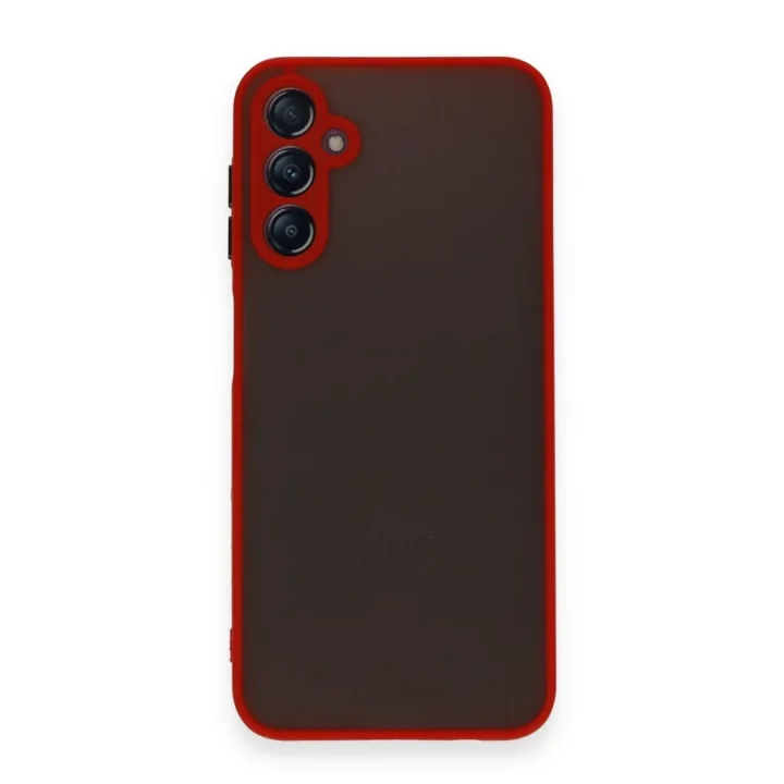 Mey İthalat®  Samsung Galaxy A25 5G Kılıf Montreal Silikon Kapak - Kırmızı