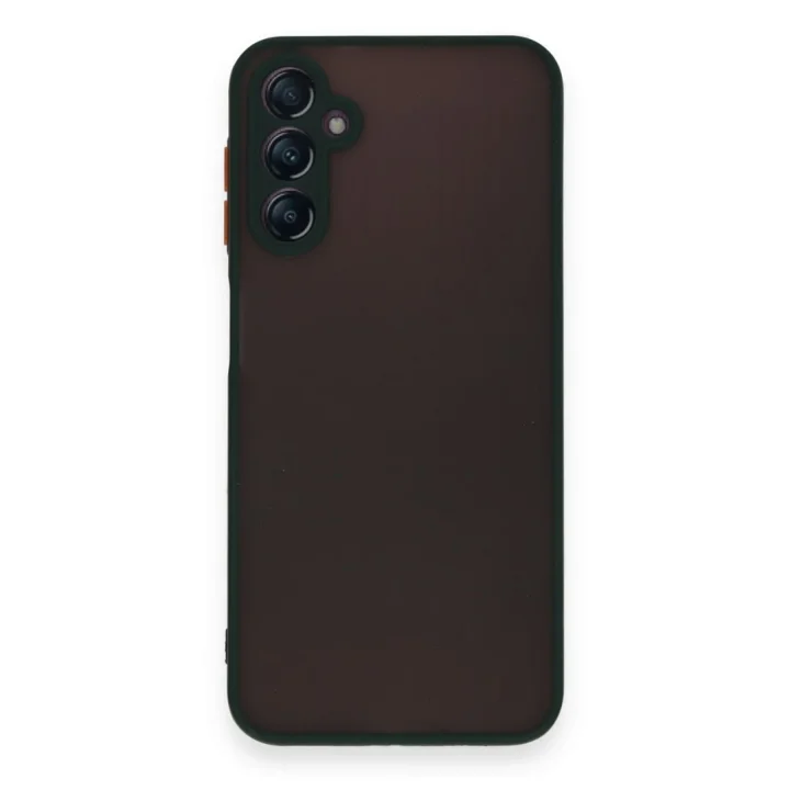 Mey İthalat®  Samsung Galaxy A25 5G Kılıf Montreal Silikon Kapak - Yeşil