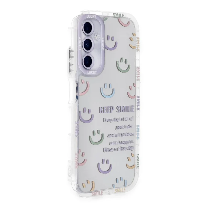 Mey İthalat®  Samsung Galaxy A25 5G Kılıf Reflexion Desenli Kapak - Desen 2