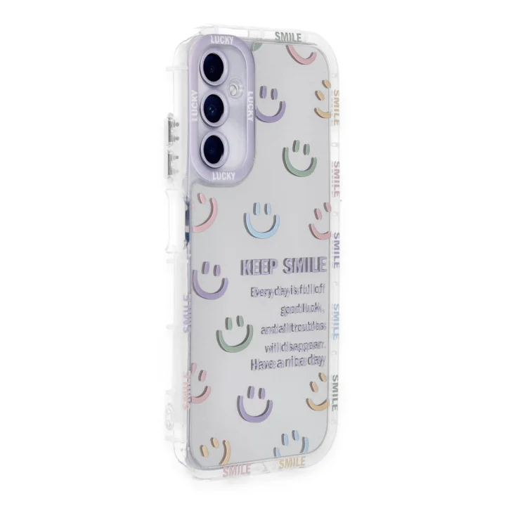 Mey İthalat®  Samsung Galaxy A25 5G Kılıf Reflexion Desenli Kapak - Desen 2