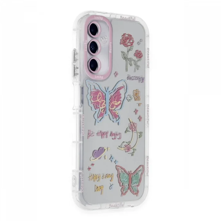 Mey İthalat®  Samsung Galaxy A25 5G Kılıf Reflexion Desenli Kapak - Desen 8