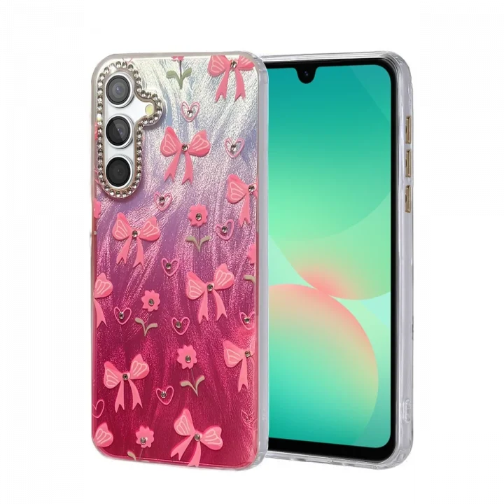 Mey İthalat®  Samsung Galaxy A26 Kılıf Blade Aynalı Desenli Kapak - Desen 3