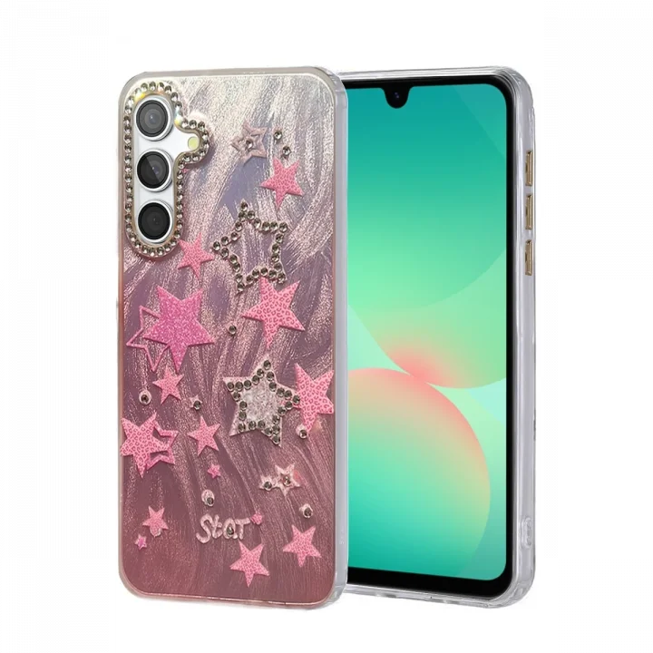 Mey İthalat®  Samsung Galaxy A26 Kılıf Blade Aynalı Desenli Kapak - Desen 7