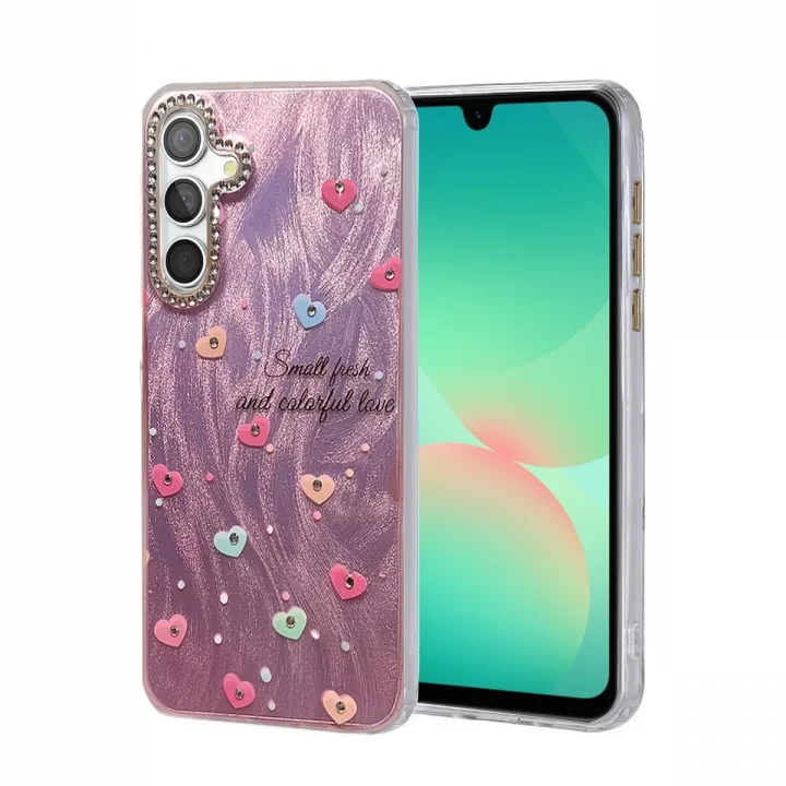 Mey İthalat®  Samsung Galaxy A26 Kılıf Blade Aynalı Desenli Kapak - Desen 8