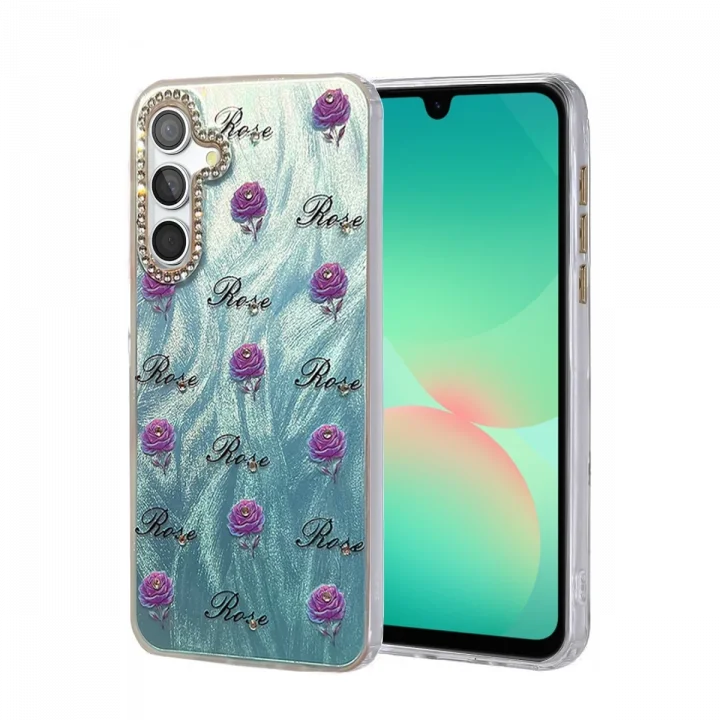 Mey İthalat®  Samsung Galaxy A26 Kılıf Blade Aynalı Desenli Kapak - Desen 9