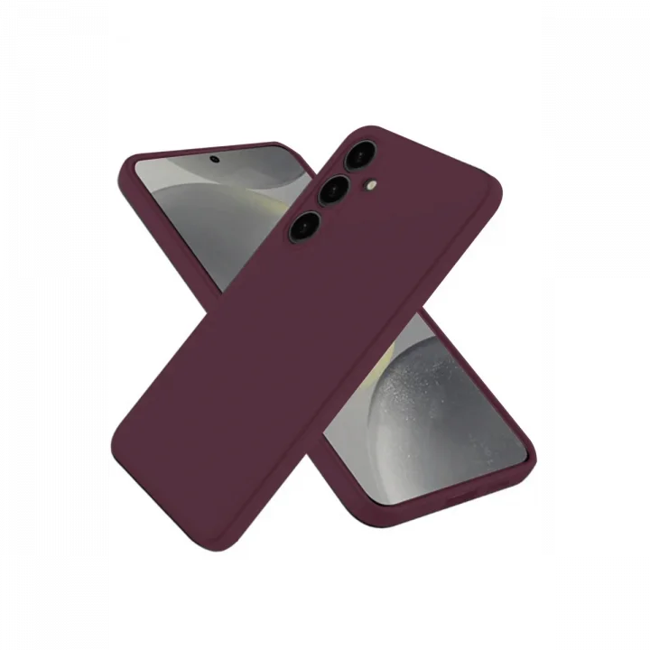 Mey İthalat®  Samsung Galaxy A26 Kılıf First Silikon - Mürdüm