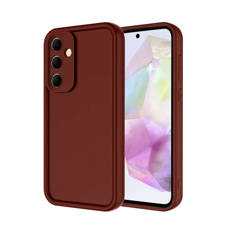 Mey İthalat®  Samsung Galaxy A26 Kılıf Viera Silikon - Bordo