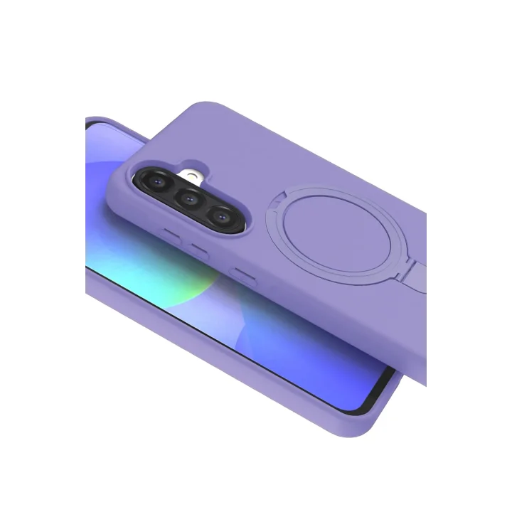 Mey İthalat®  Samsung Galaxy A26 Regal Magsafe Standlı Kapak - Lila