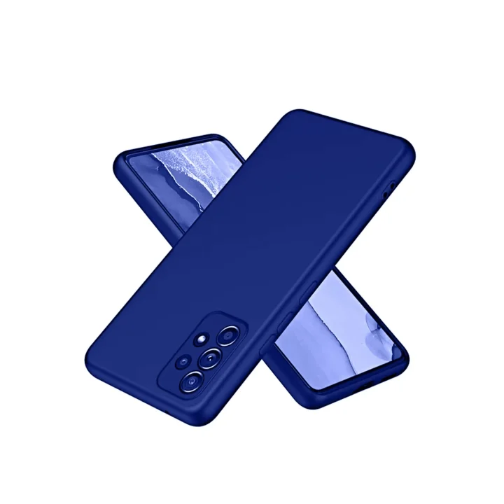 Mey İthalat®  Samsung Galaxy A32 Kılıf First Silikon - Lacivert