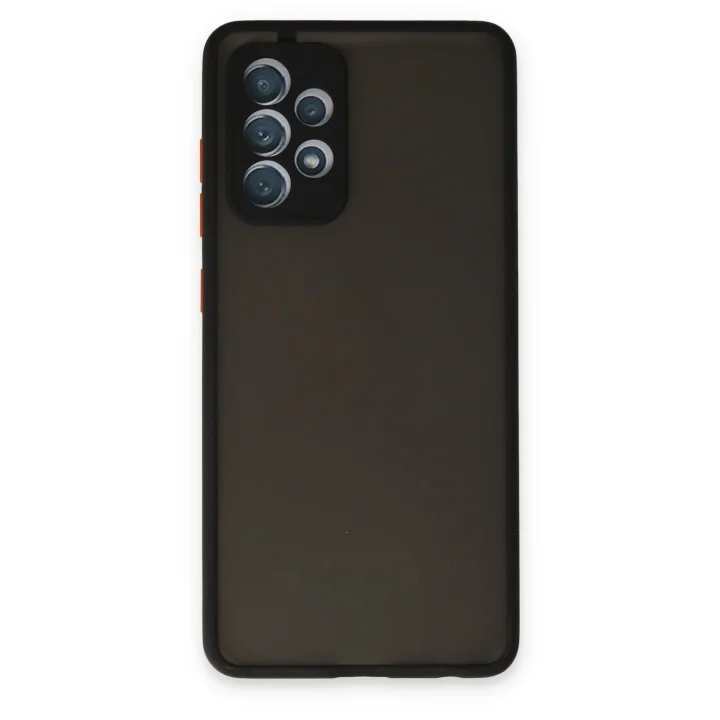 Mey İthalat®  Samsung Galaxy A32 Kılıf Montreal Silikon Kapak - Siyah