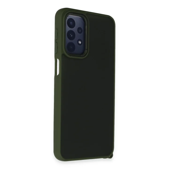 Mey İthalat®  Samsung Galaxy A33 5G Kılıf Elegant Kapak - Yeşil