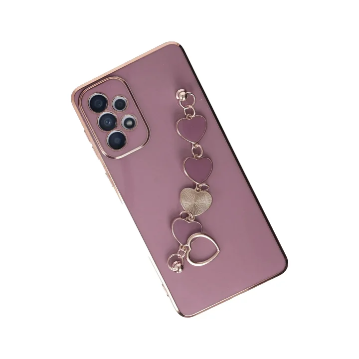 Mey İthalat®  Samsung Galaxy A33 5G Kılıf Esila Silikon - Mor