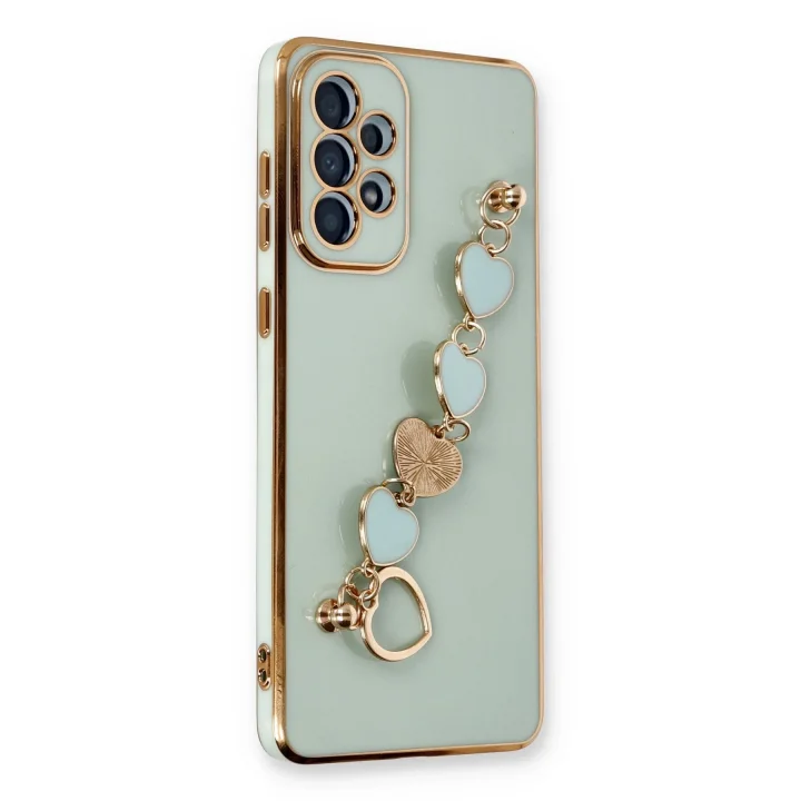 Mey İthalat®  Samsung Galaxy A33 5G Kılıf Esila Silikon - Su Yeşili