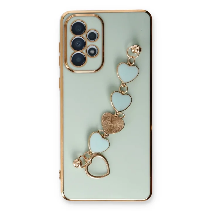 Mey İthalat®  Samsung Galaxy A33 5G Kılıf Esila Silikon - Su Yeşili