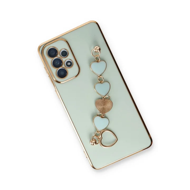 Mey İthalat®  Samsung Galaxy A33 5G Kılıf Esila Silikon - Su Yeşili