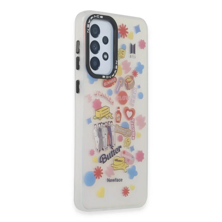 Mey İthalat®  Samsung Galaxy A33 5G Kılıf Estoril Desenli Kapak - Estoril - 16