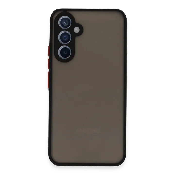 Mey İthalat®  Samsung Galaxy A34 5G Kılıf Montreal Silikon Kapak - Siyah