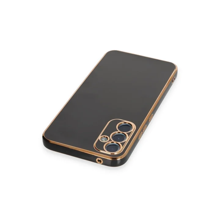 Mey İthalat®  Samsung Galaxy A34 5G Kılıf Volet Silikon - Siyah