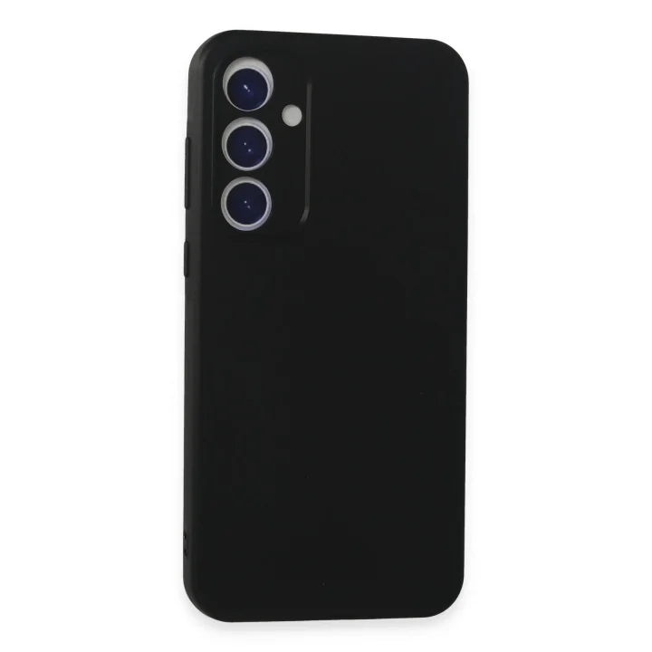 Mey İthalat®  Samsung Galaxy A35 5G Kılıf First Silikon - Siyah