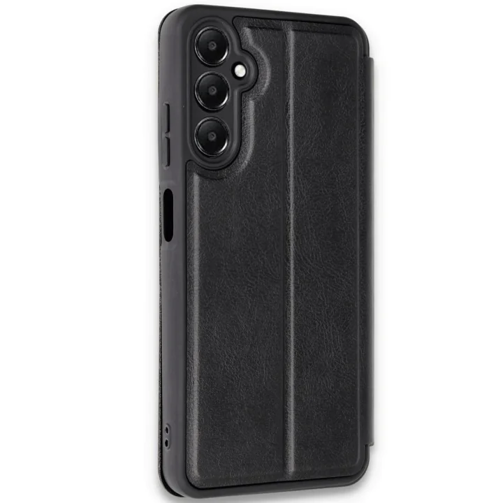 Mey İthalat®  Samsung Galaxy A35 5G Kılıf Flip Cover - Siyah
