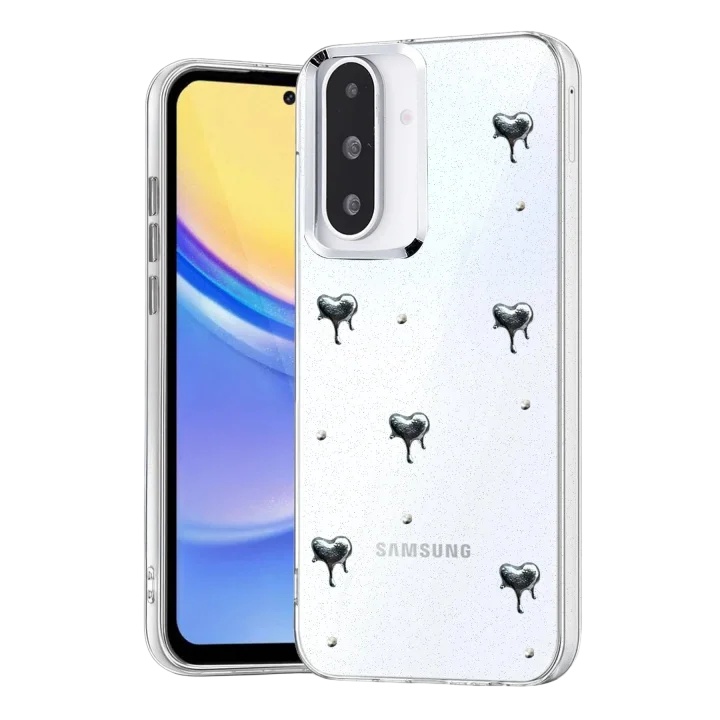 Mey İthalat®  Samsung Galaxy A36 Fiyonk Desenli Kapak - Desen 3