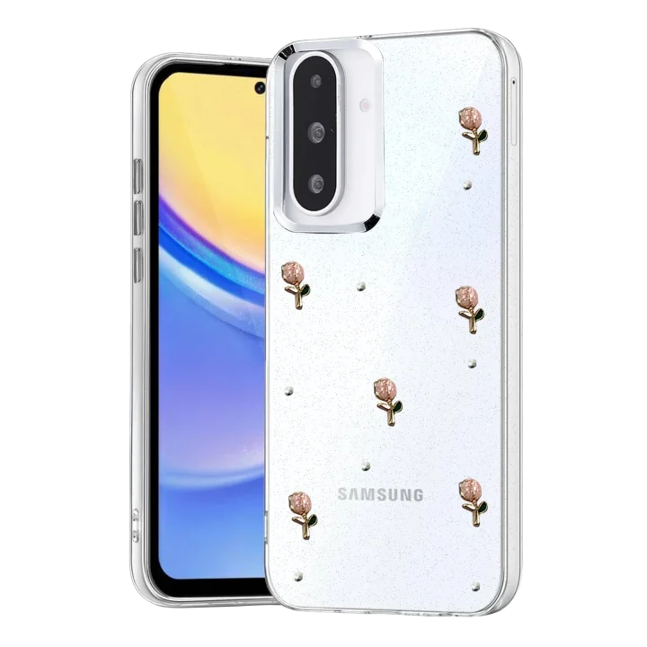 Mey İthalat®  Samsung Galaxy A36 Fiyonk Desenli Kapak - Desen 6