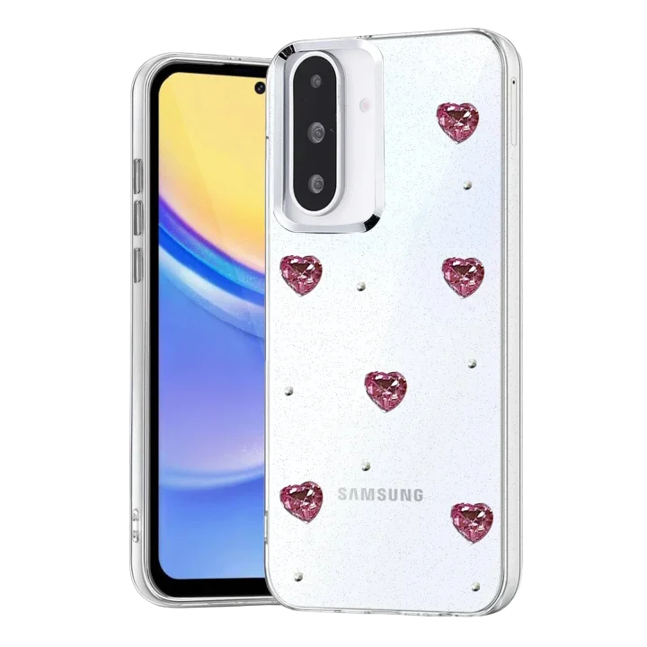 Mey İthalat®  Samsung Galaxy A36 Fiyonk Desenli Kapak - Desen 7