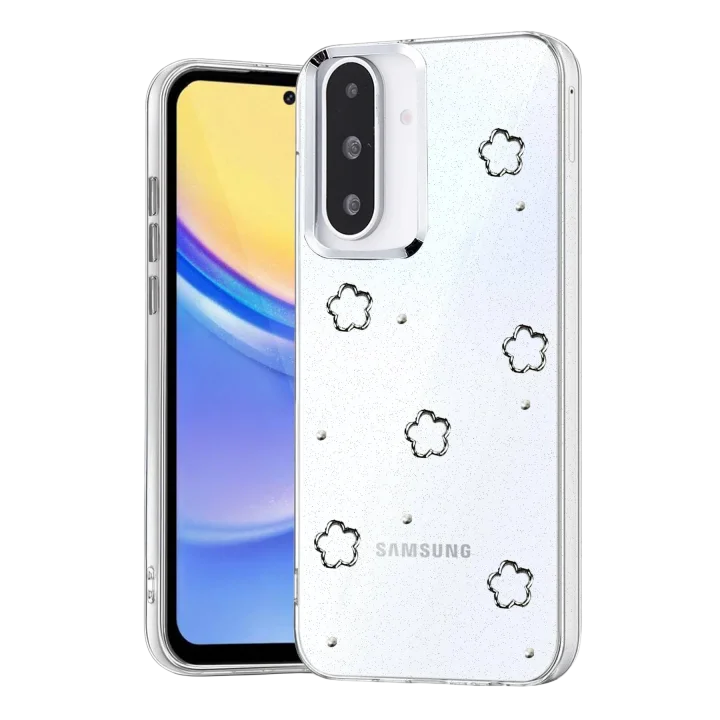 Mey İthalat®  Samsung Galaxy A36 Fiyonk Desenli Kapak - Desen 8