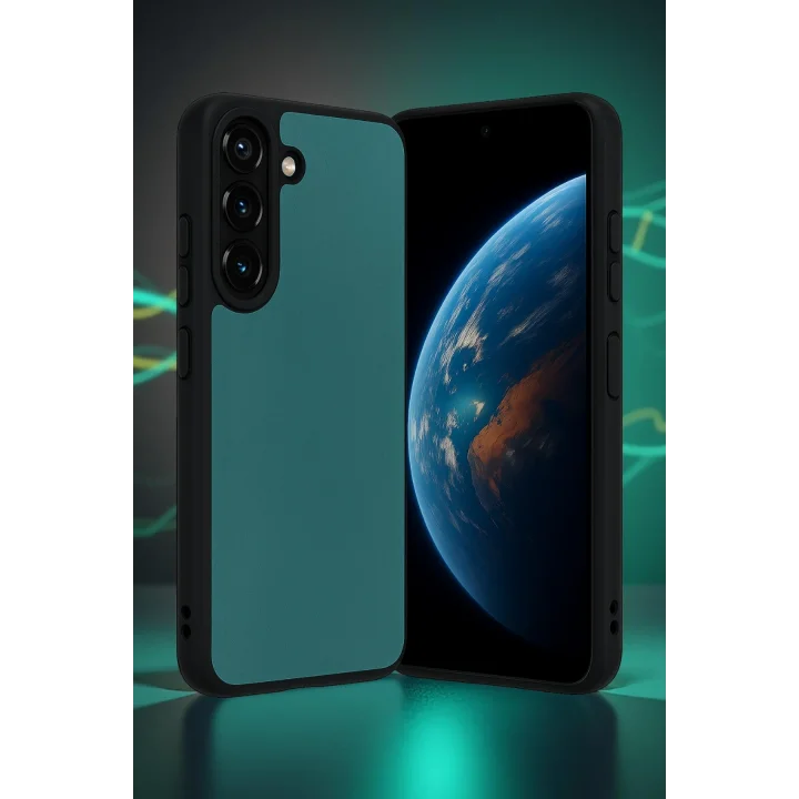 Mey İthalat®  Samsung Galaxy A36 Kılıf Aras Deri Kapak - Pudra