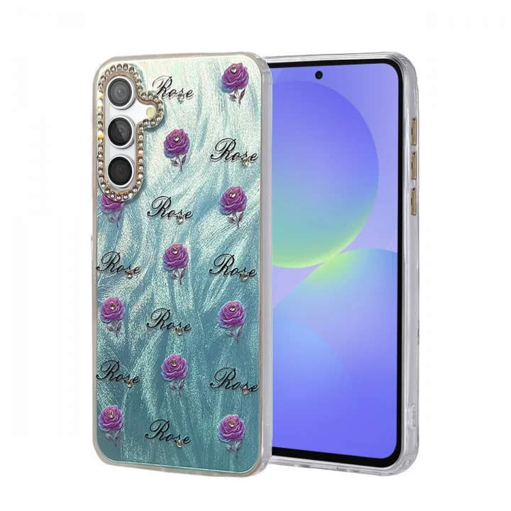 Mey İthalat®  Samsung Galaxy A36 Kılıf Blade Aynalı Desenli Kapak - Desen 9