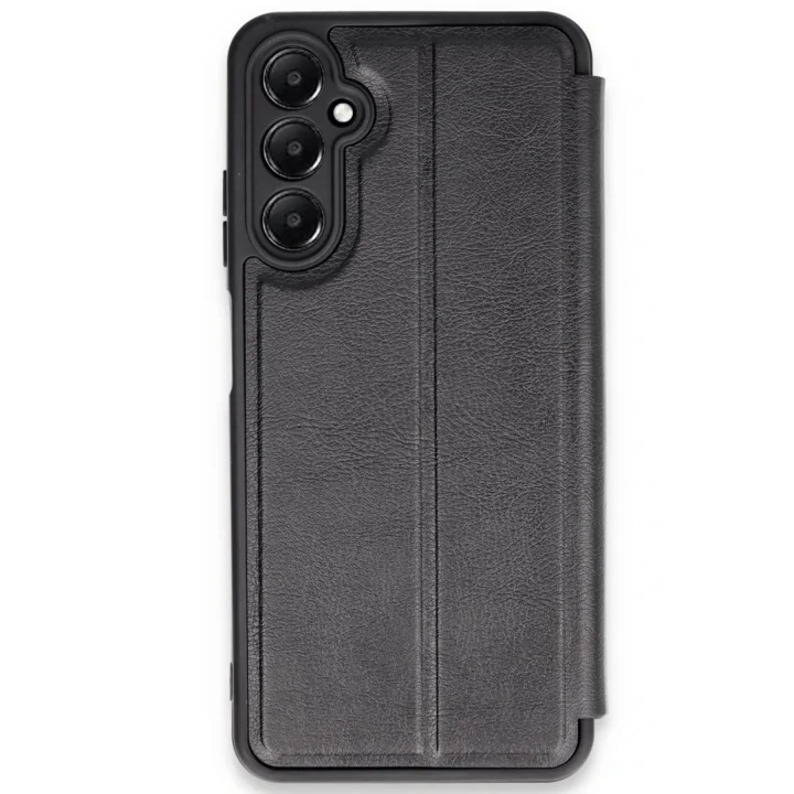 Mey İthalat®  Samsung Galaxy A36 Kılıf Flip Cover - Siyah
