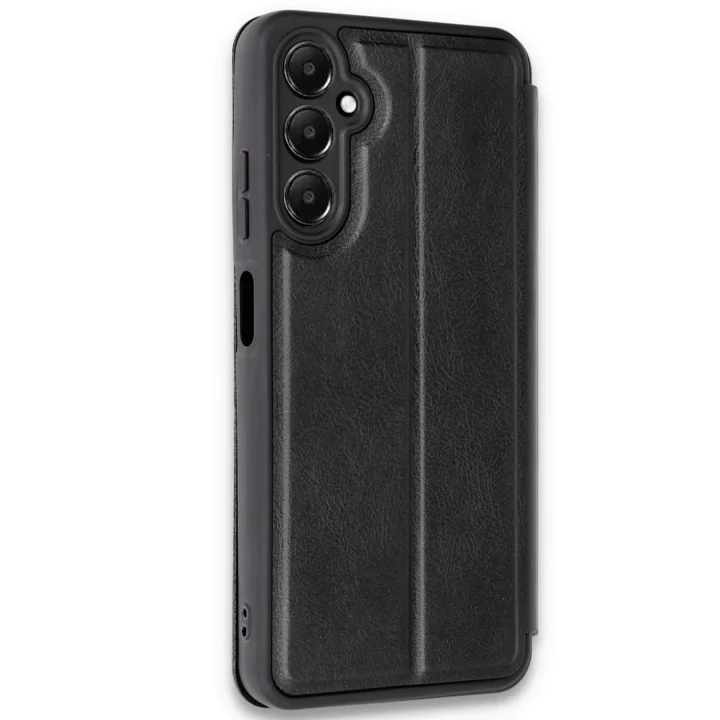 Mey İthalat®  Samsung Galaxy A36 Kılıf Flip Cover - Siyah