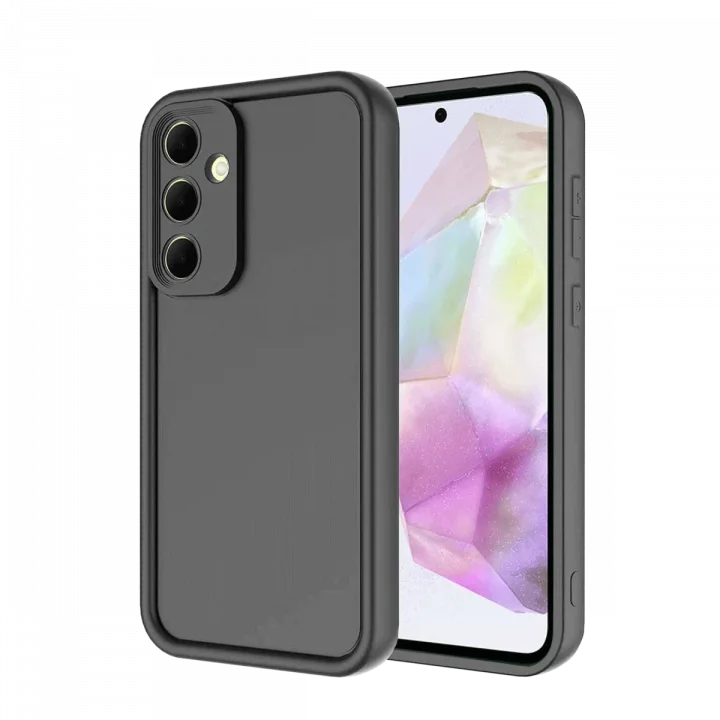 Mey İthalat®  Samsung Galaxy A36 Kılıf Viera Silikon - Gri