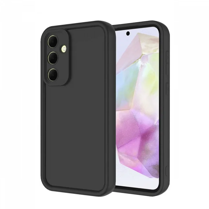 Mey İthalat®  Samsung Galaxy A36 Kılıf Viera Silikon - Siyah