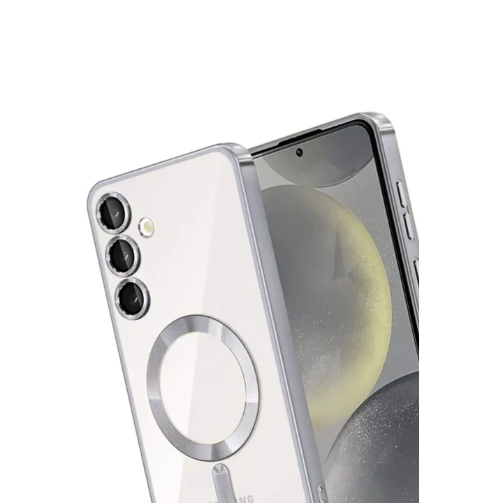 Mey İthalat®  Samsung Galaxy A36 Kross Magneticsafe Kapak - Gümüş