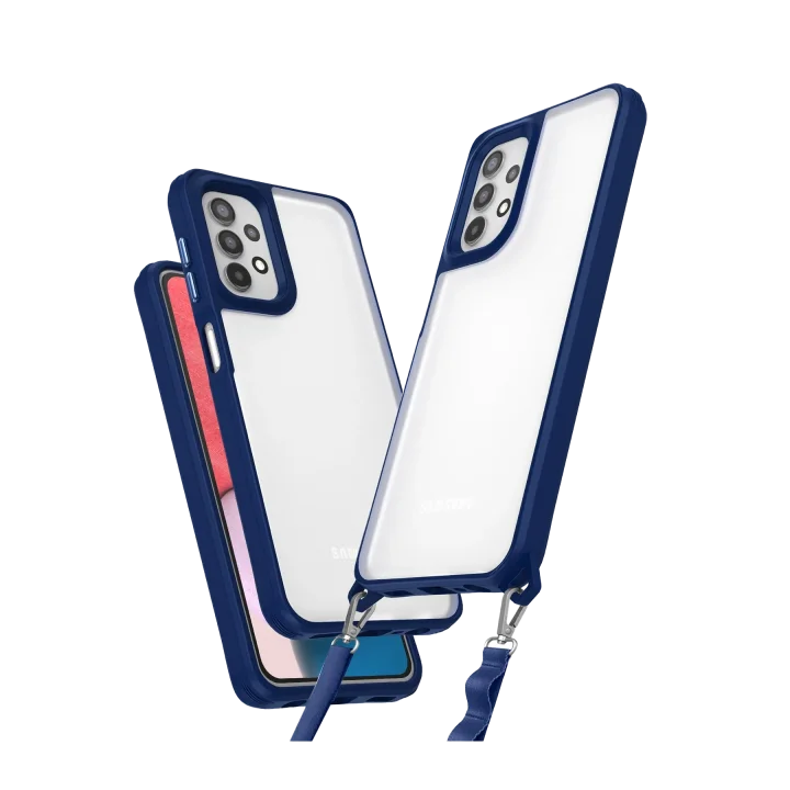 Mey İthalat®  Samsung Galaxy A52 Kılıf Penta Silikon Kılıf - Lacivert