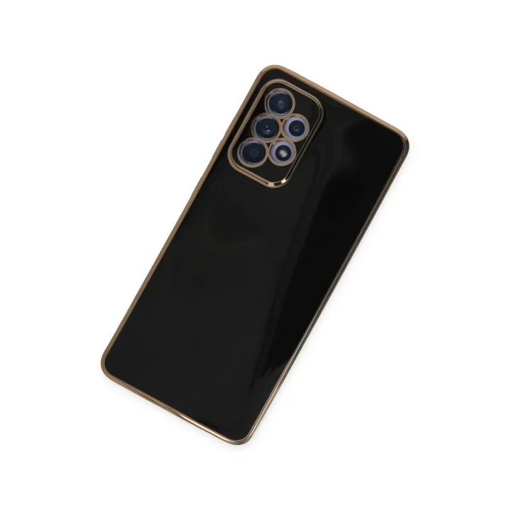 Mey İthalat®  Samsung Galaxy A52 Kılıf Volet Silikon - Siyah